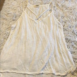 White tank top